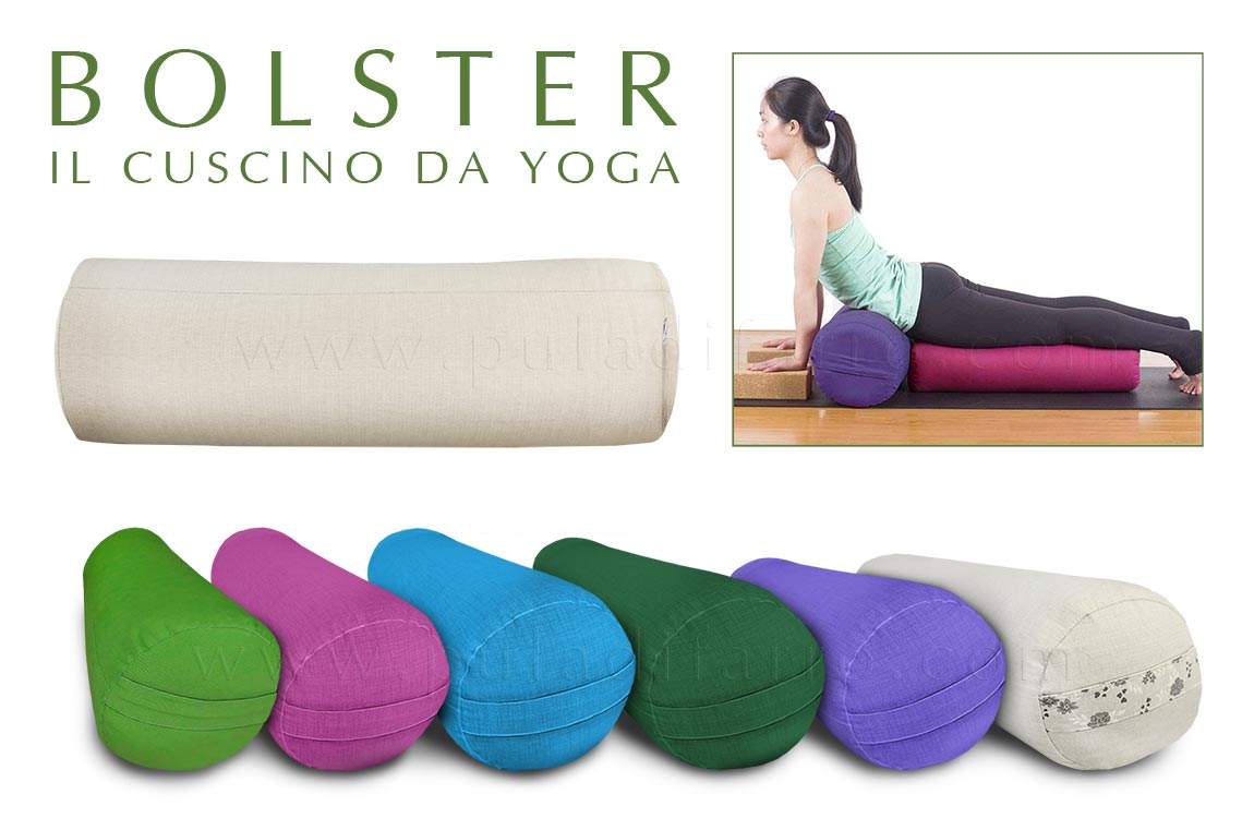 Yoga Cuscino apfelgrã 1/4 n ruolo Yoga Cuscino Meditazione Yoga Cuscino Bolster 